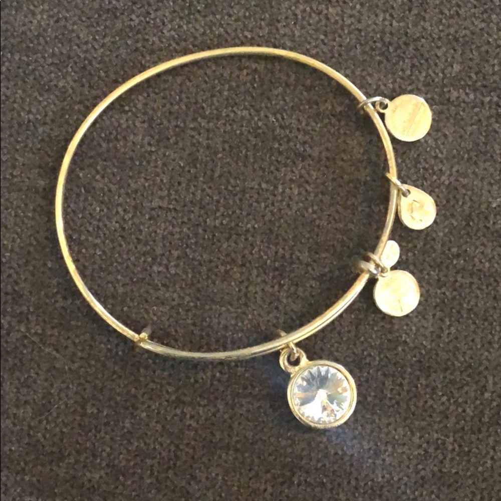 Alex and Ani April Birthstone bracelet